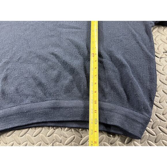 VINTAGE Izod Lacoste Sweater Adult Extra Large Blue Knit Golf Golfing Casual Men - Picture 9 of 12